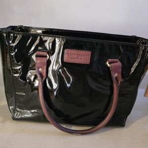 Kate Spade Black Patent Leather Bag